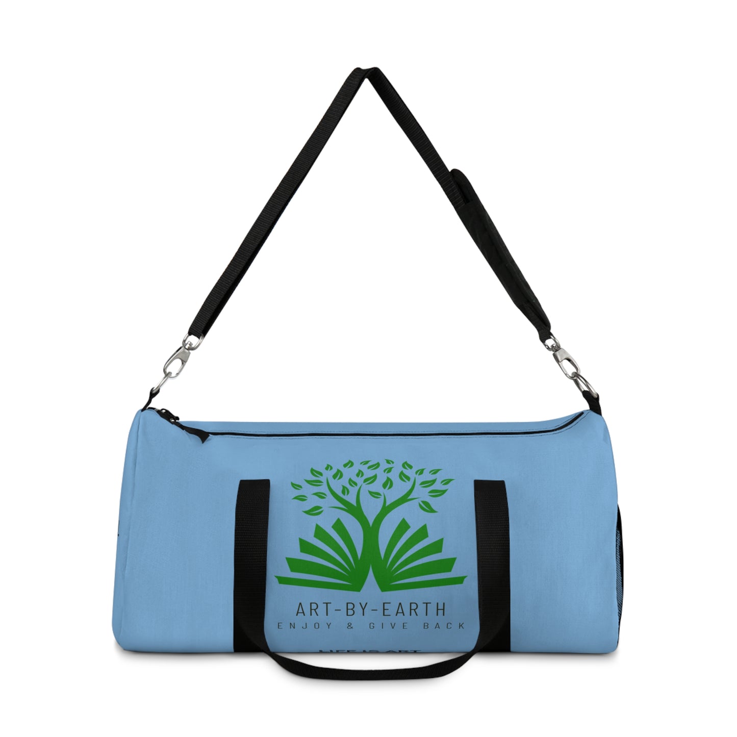 Blue - Z - ART BY EARTH DUFFEL BAG