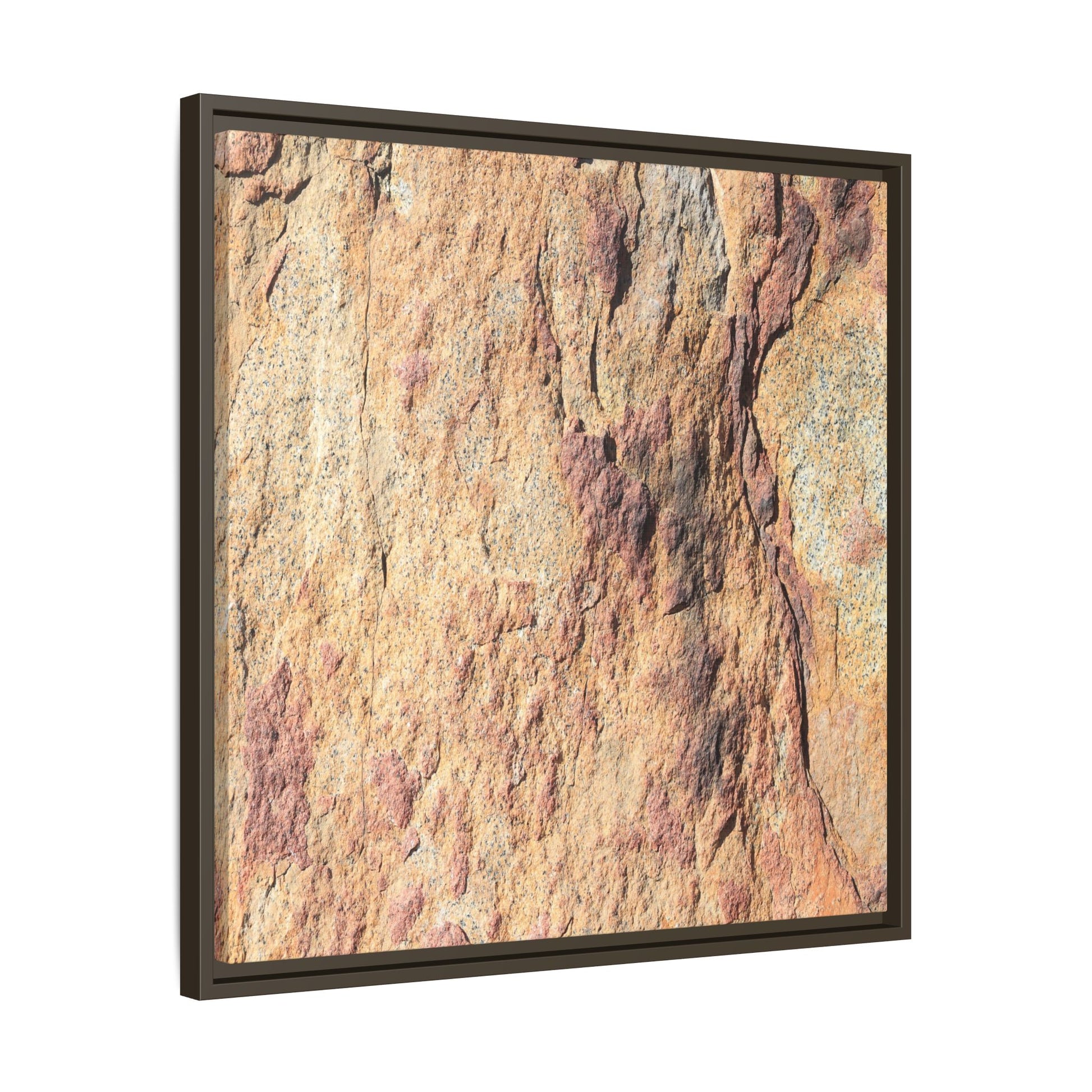 Fractal Stone - Unique Stretched Canvas Wall Art - Art By Earth