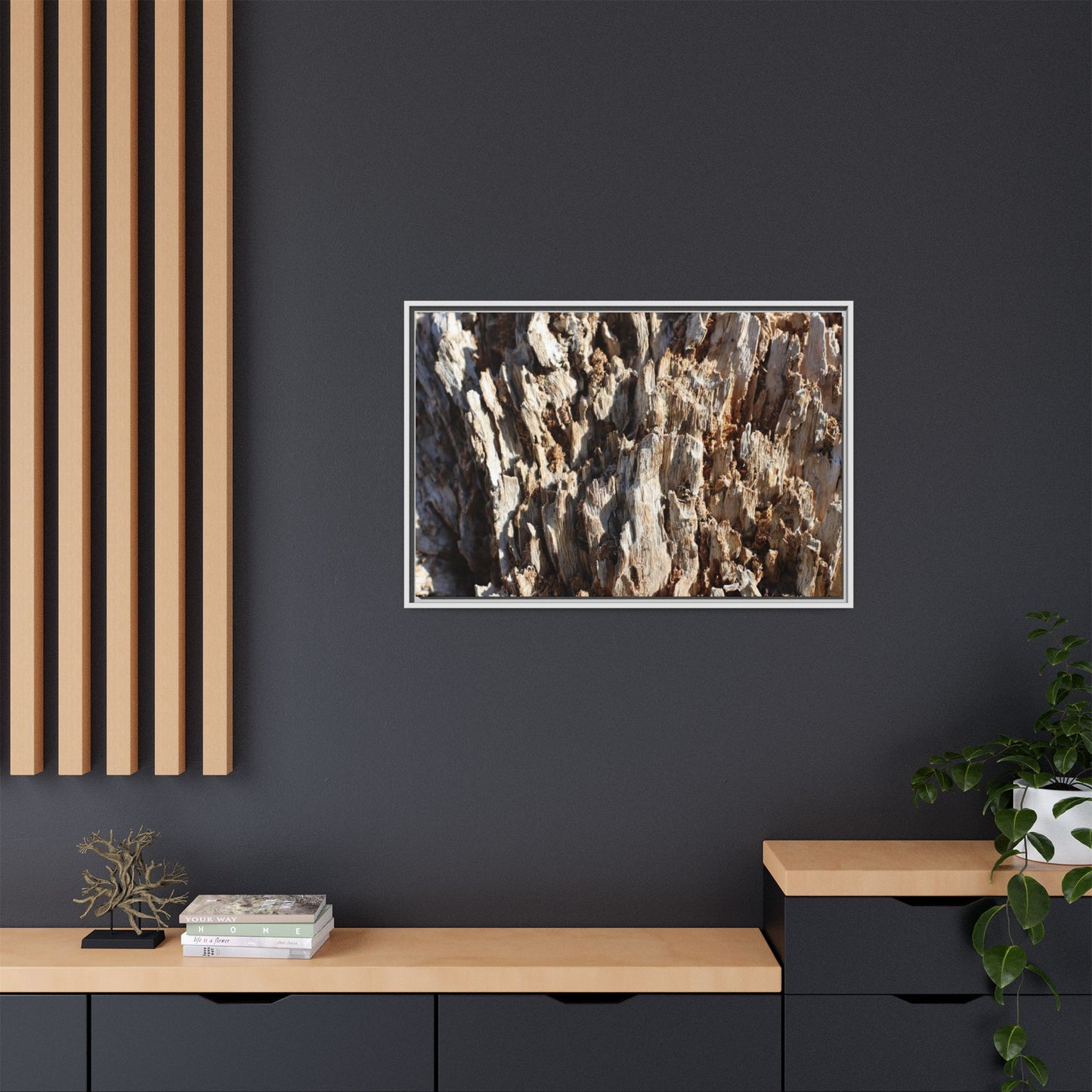 Fractal Fragments - Unique Stretched Canvas Wall Art