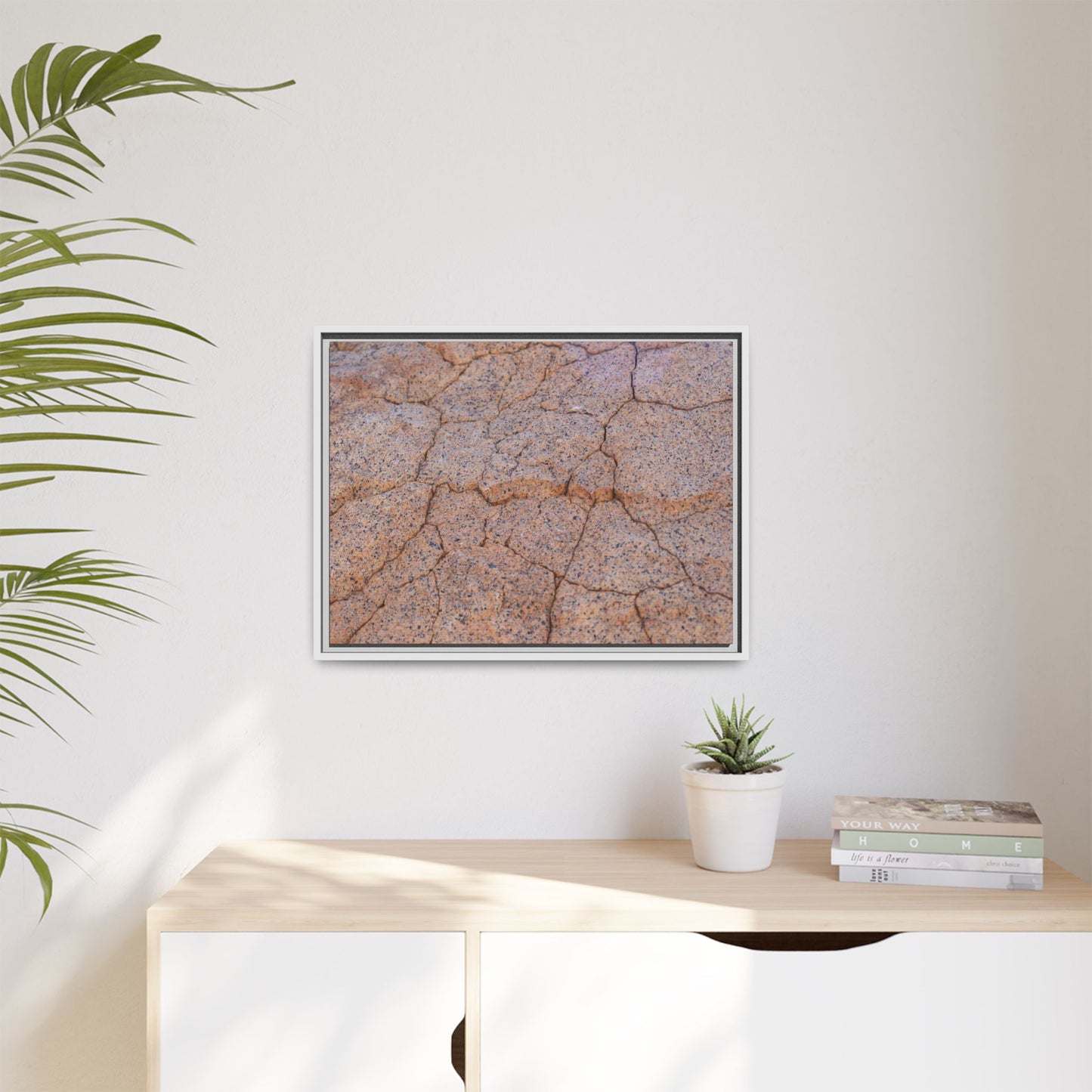 Fragmented Earth - Unique Stretched Canvas Wall Art - Art By Earth