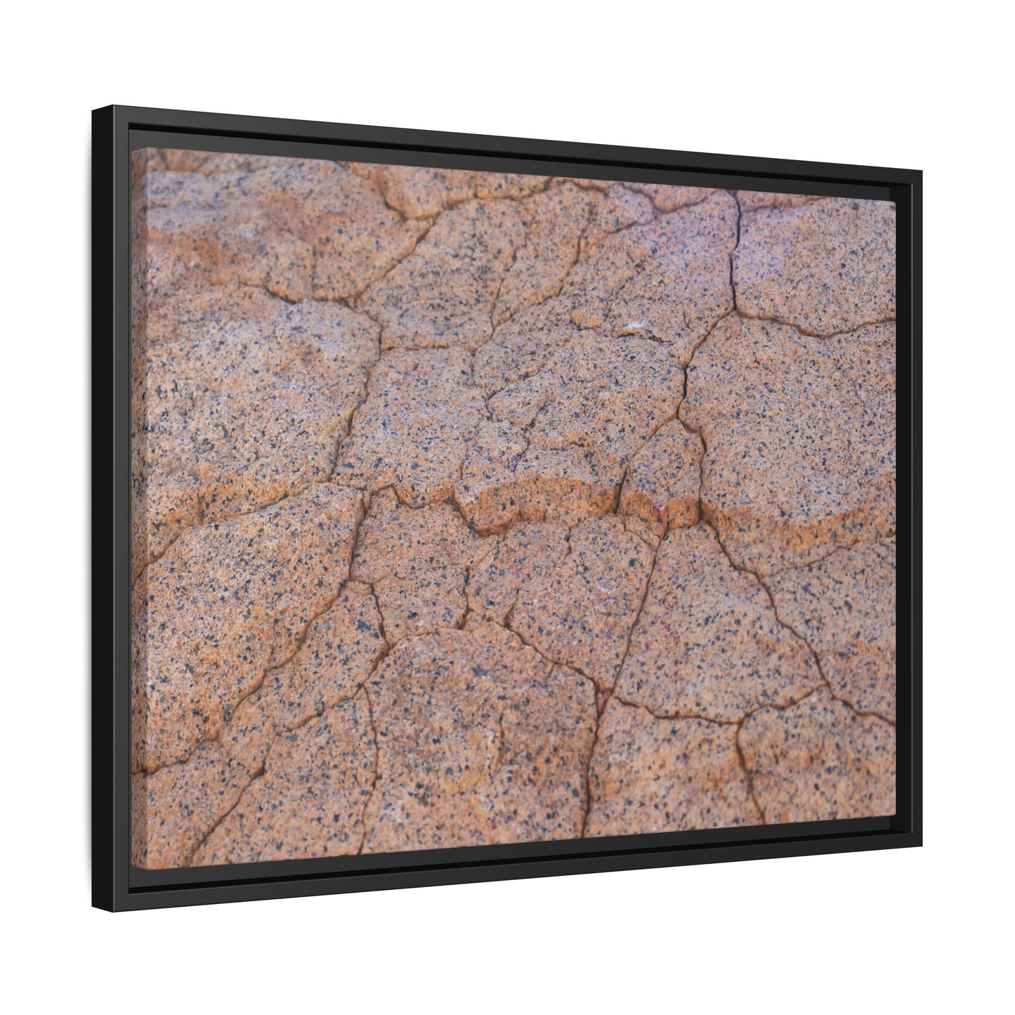 Fragmented Earth - Unique Stretched Canvas Wall Art - Art By Earth