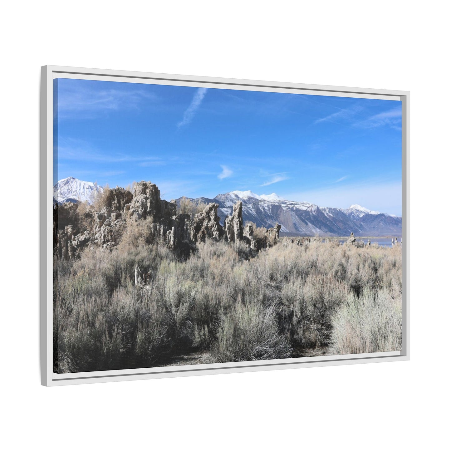 Whispers of the Sagebrush Steppe - Unique Stretched Canvas Wall Art