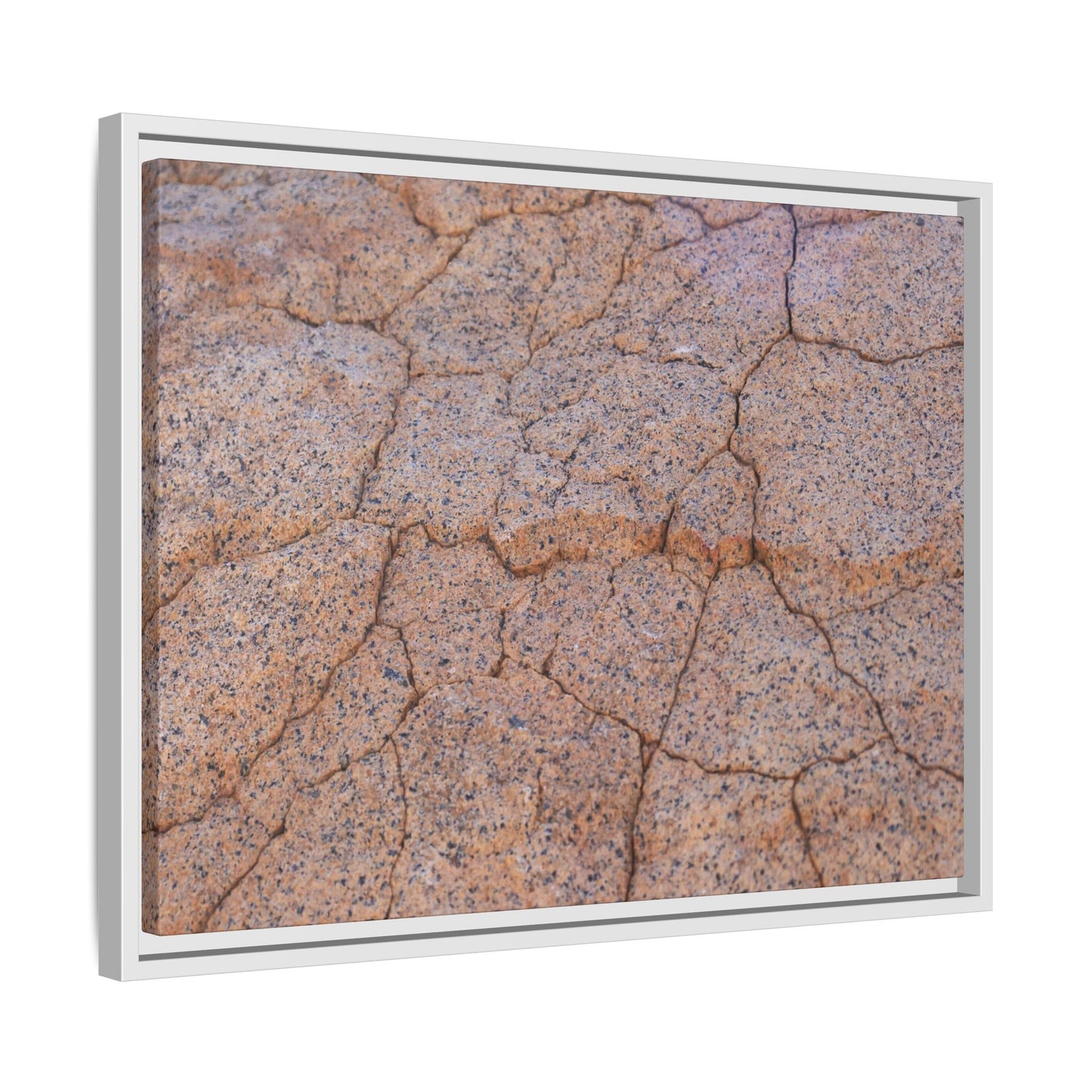 Fragmented Earth - Unique Stretched Canvas Wall Art - Art By Earth