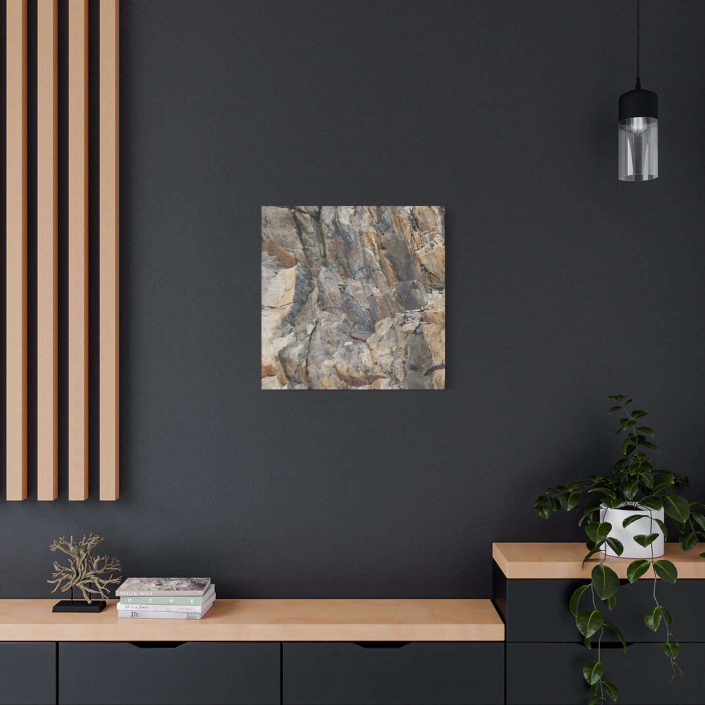 Fractured Memory - Unique Frameless Canvas Wall Art - Art By Earth