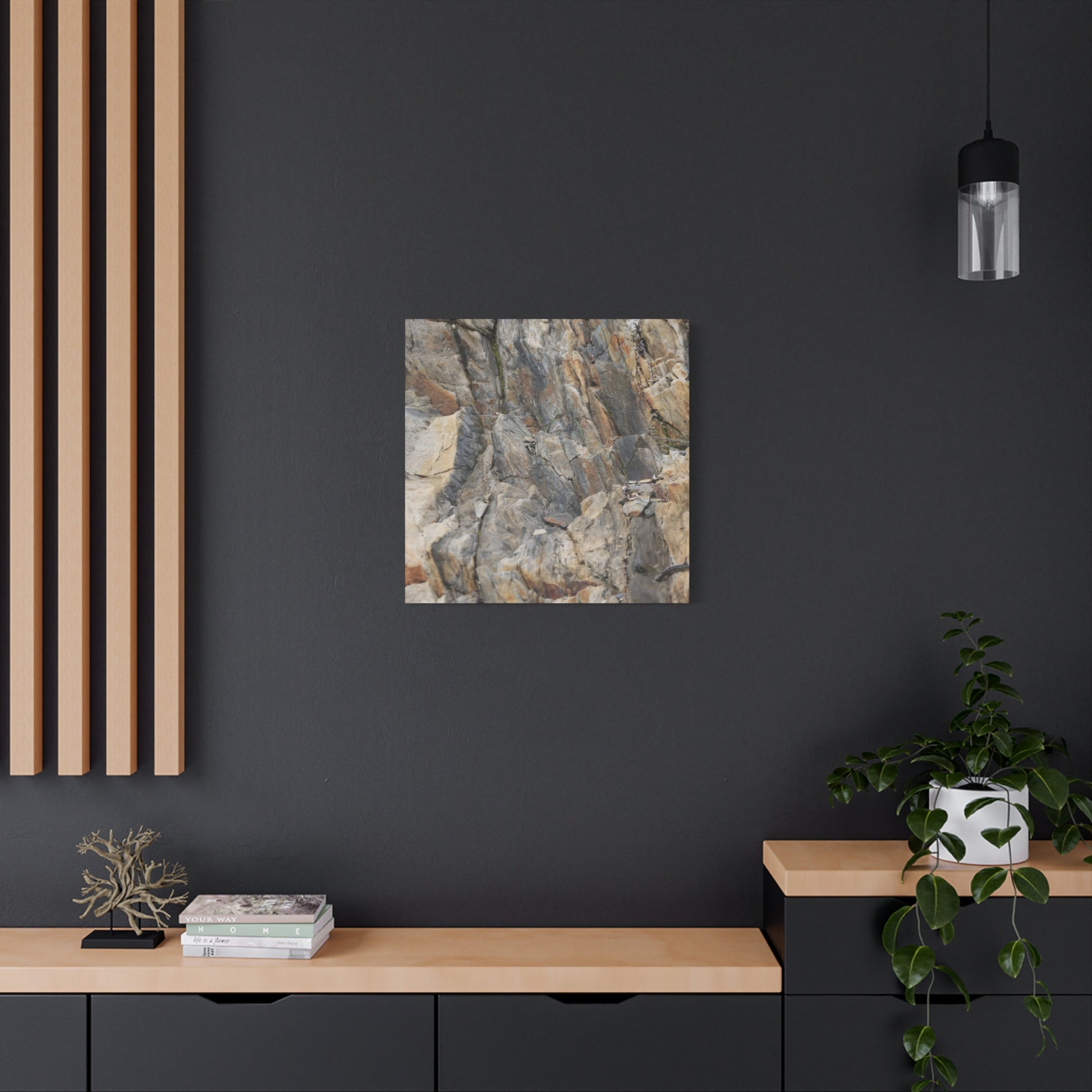 Fractured Memory - Unique Frameless Canvas Wall Art - Art By Earth