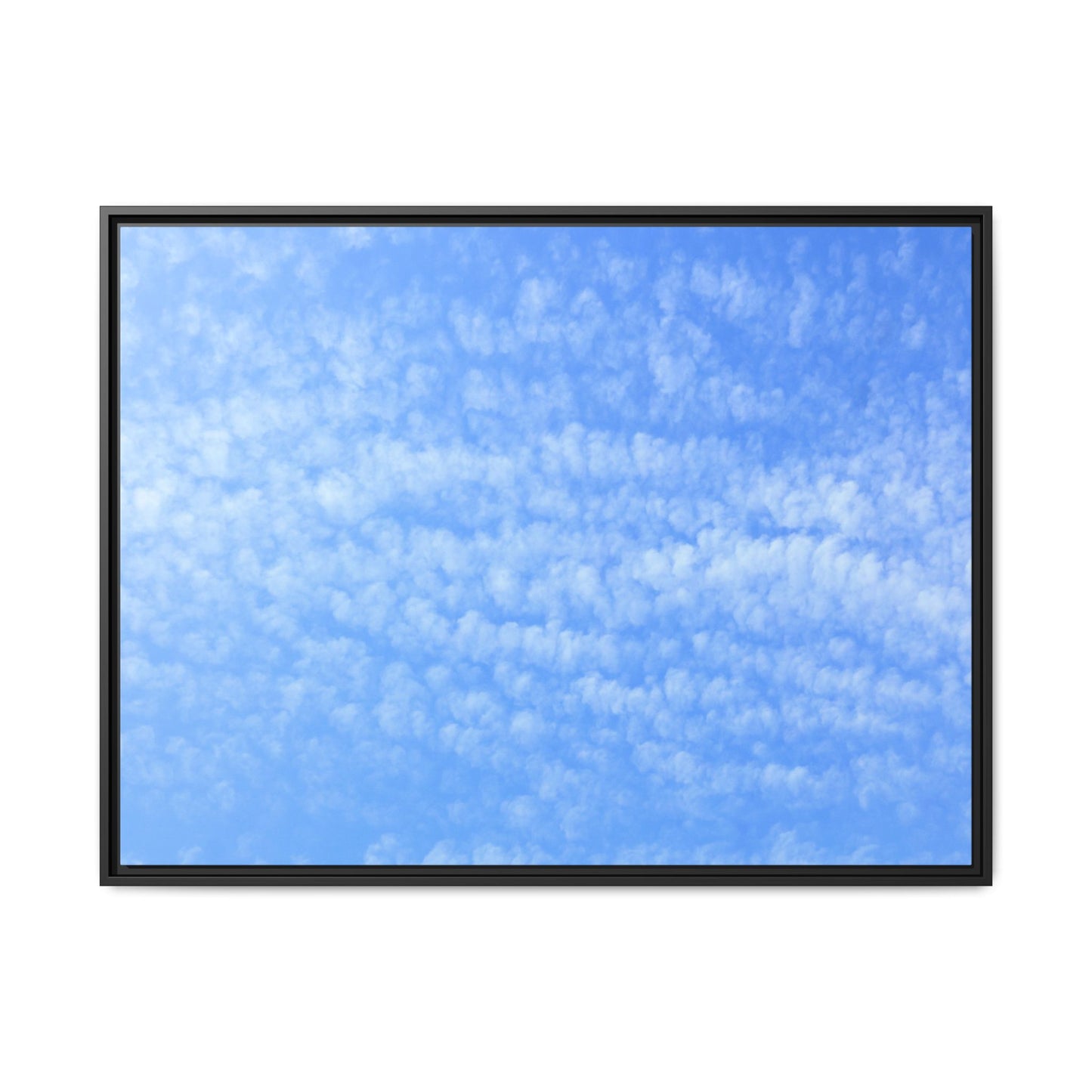Wispy Blue Dreams - Unique Stretched Canvas Wall Art - Art By Earth
