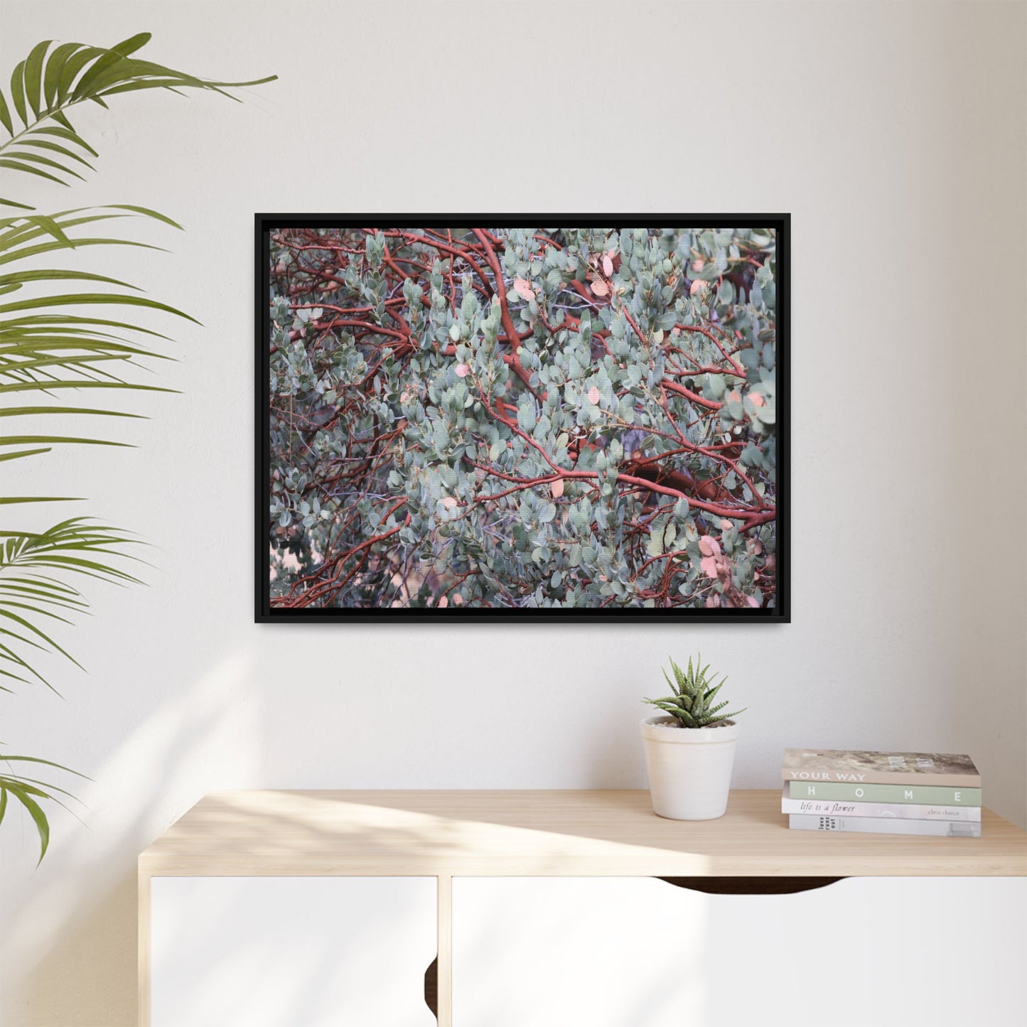 Whispers of Sage - Unique Stretched Canvas Wall Art - Art By Earth