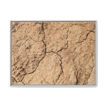 Parched Land - Unique Stretched Canvas Wall Art - Art By Earth
