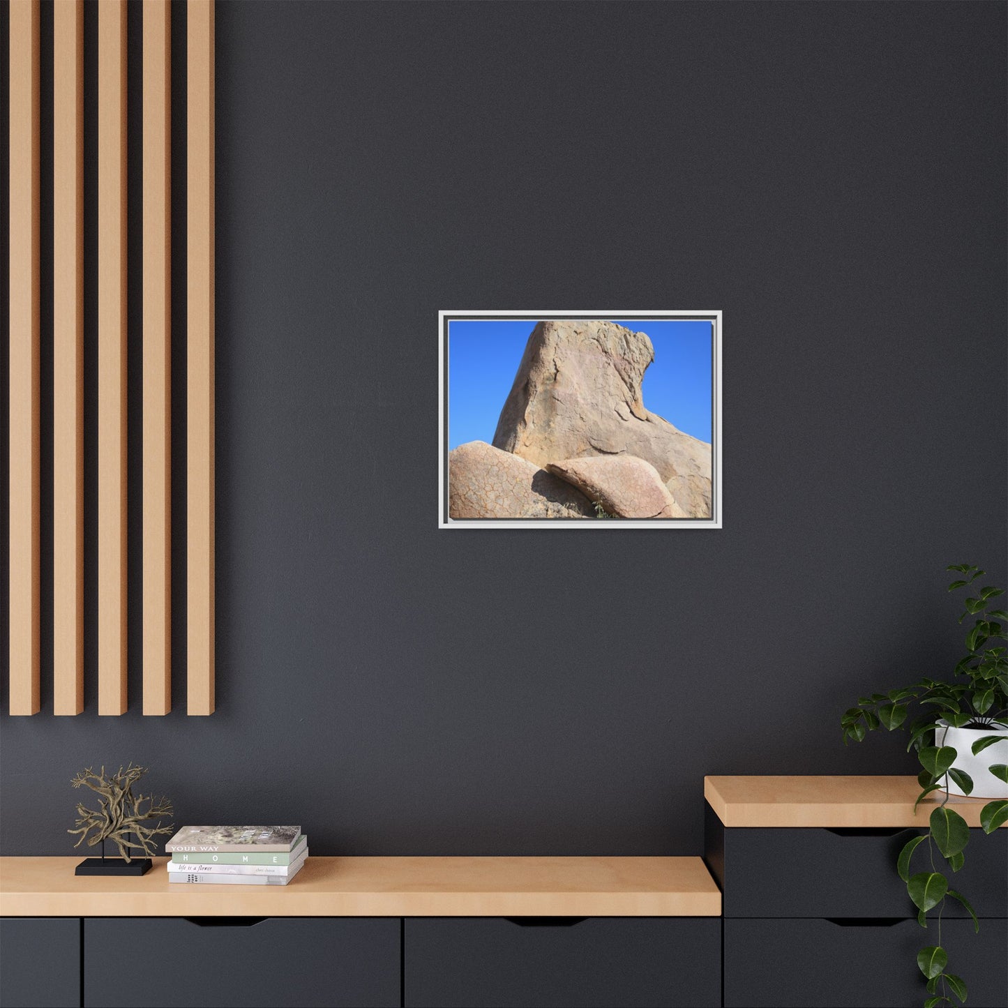 Rocky Sentinel - Unique Stretched Canvas Wall Art - Art By Earth