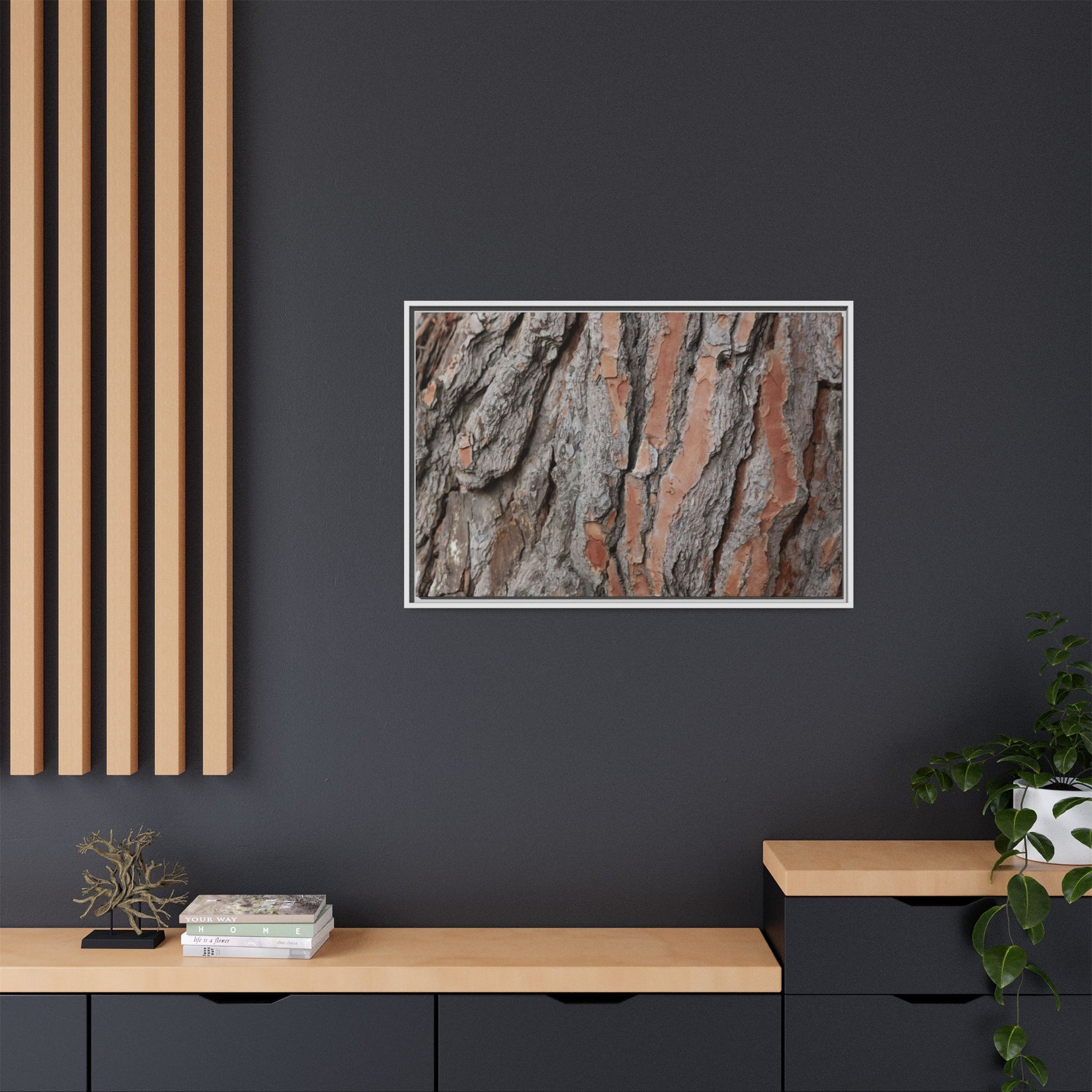 Woodland Layers - Unique Stretched Canvas Wall Art - Art By Earth