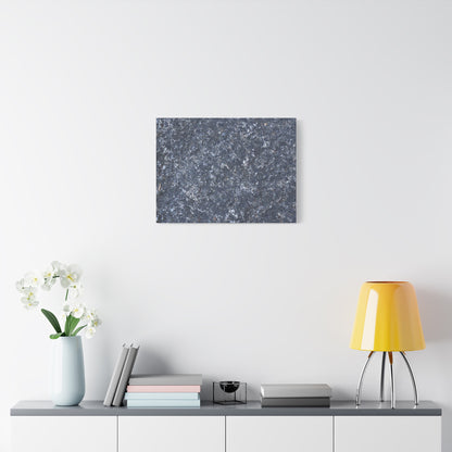Frozen Whispers of Stone - Unique Frameless Canvas Wall Art - Art By Earth