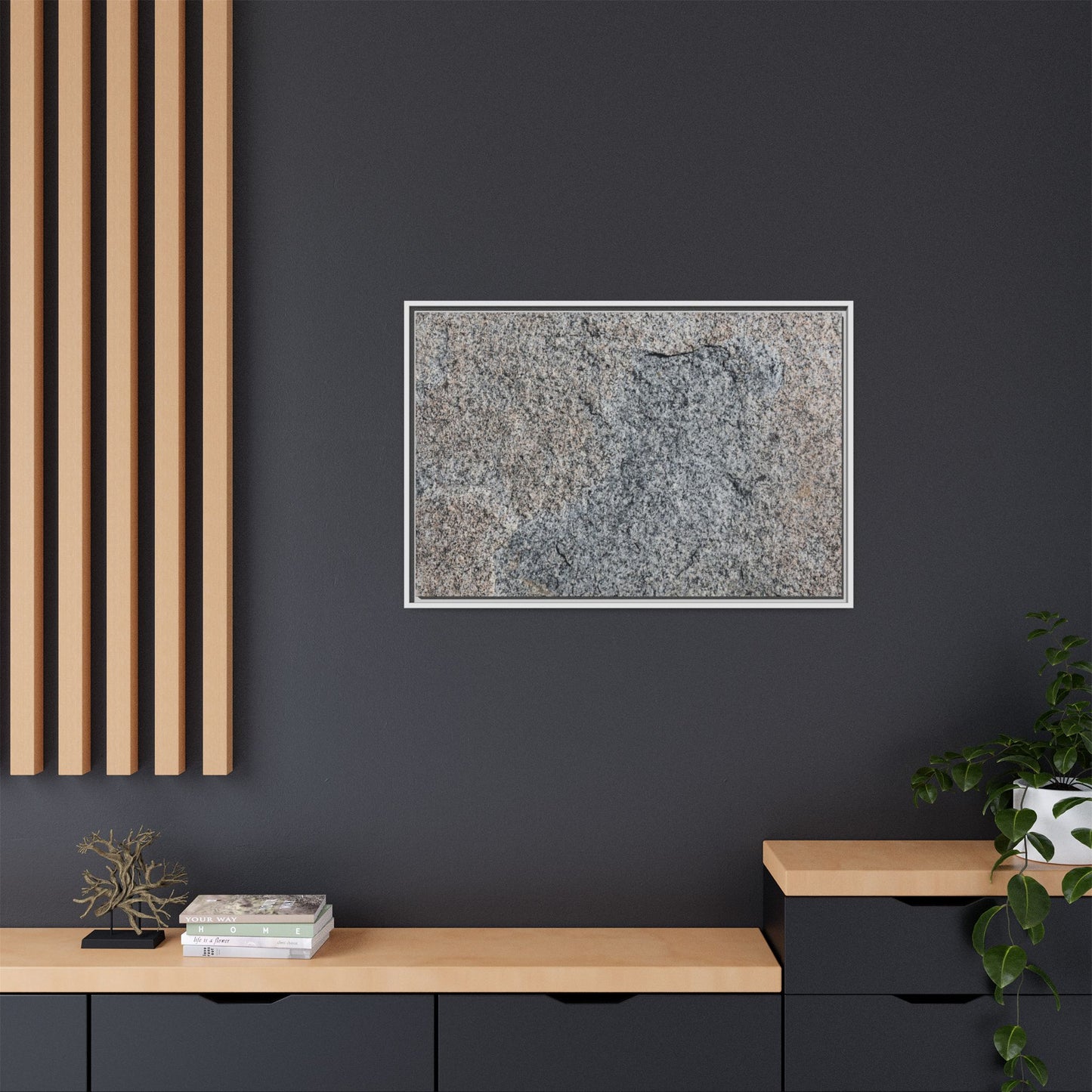 Stone Symphony - Unique Stretched Canvas Wall Art - Art By Earth