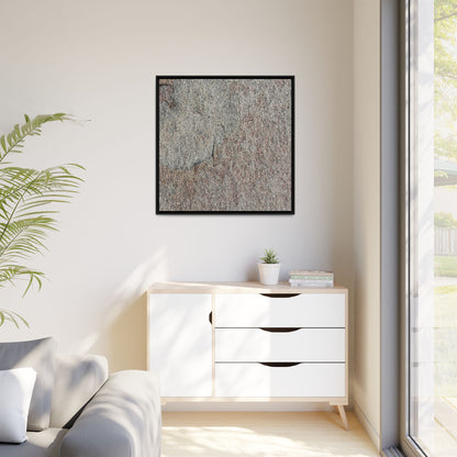 Fissured Stone - Unique Stretched Canvas Wall Art - Art By Earth