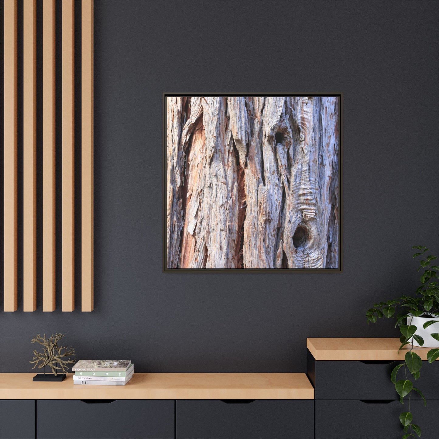 Nature's Grain - Unique Stretched Canvas Wall Art - Art By Earth