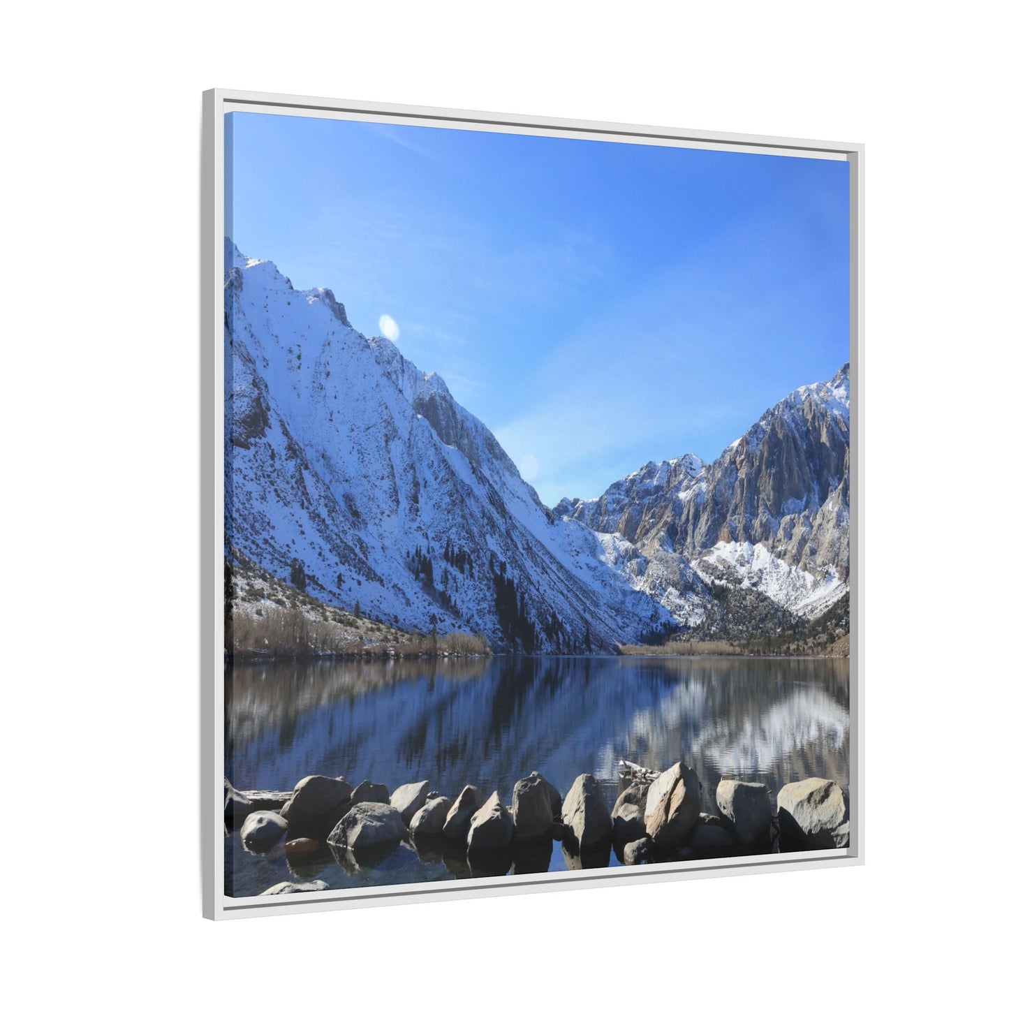 Stones of Serenity - Unique Stretched Canvas Wall Art