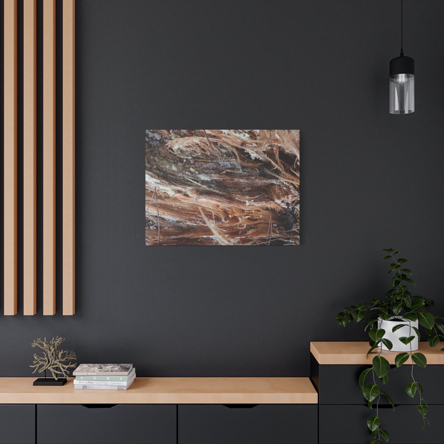 Decaying Whispers - Unique Frameless Canvas Wall Art - Art By Earth