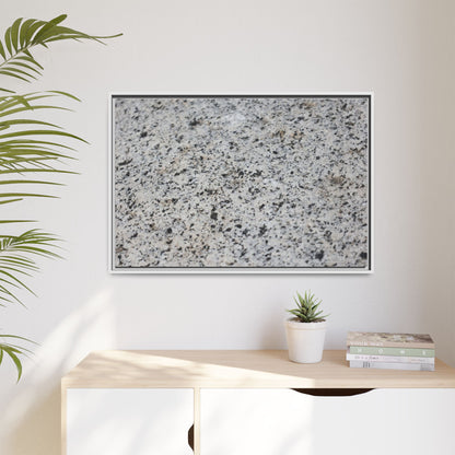 Monochrome Mosaic - Unique Stretched Canvas Wall Art - Art By Earth