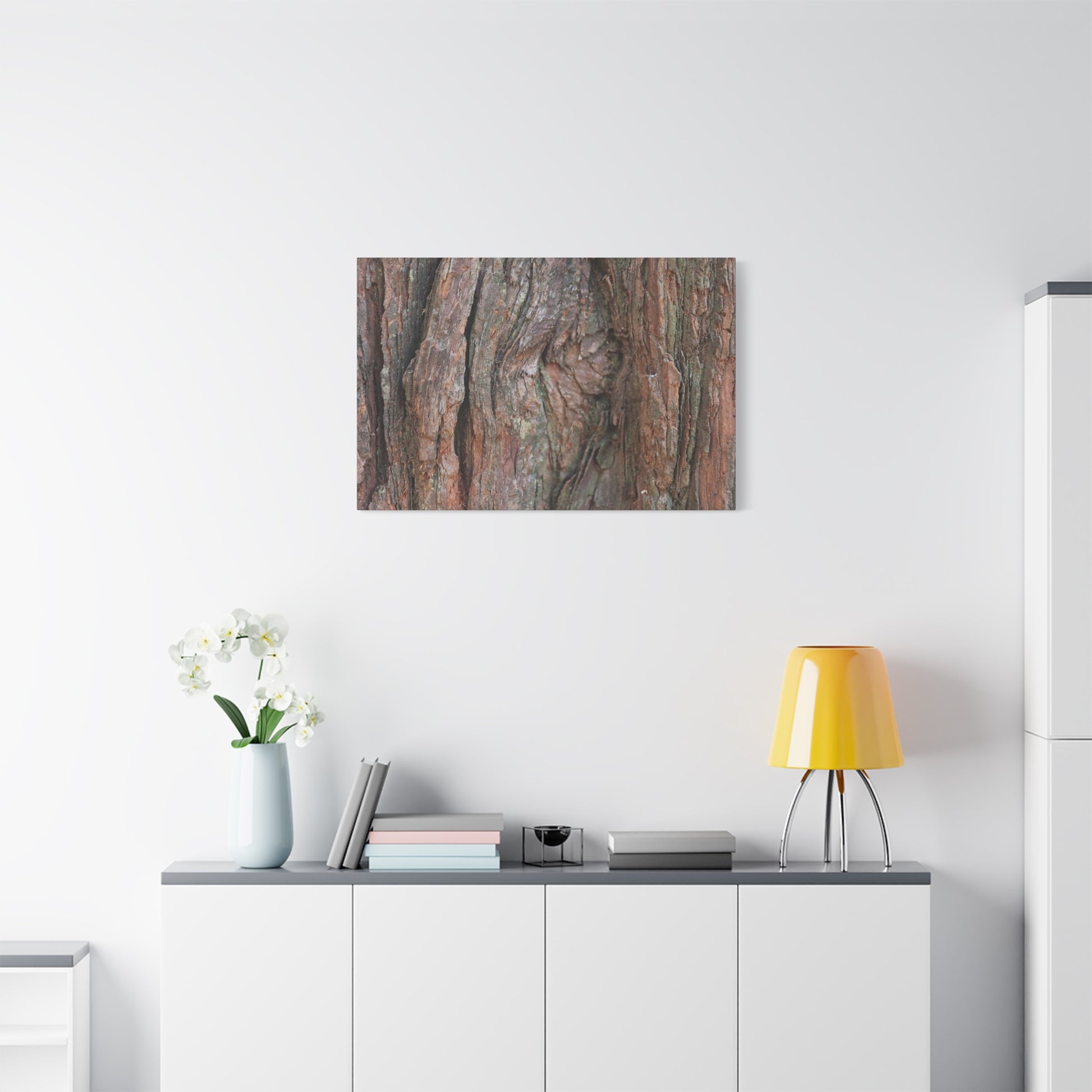 Rustic Embrace - Unique Frameless Canvas Wall Art - Art By Earth