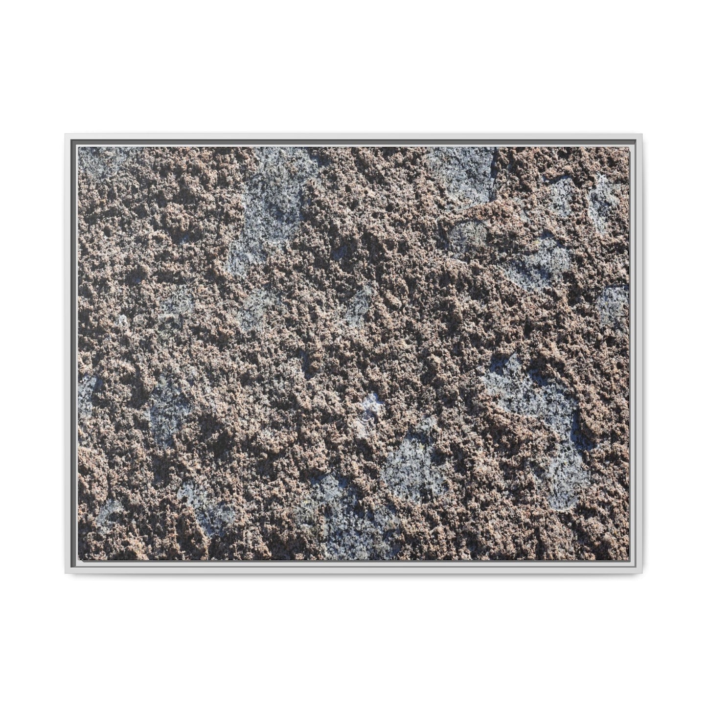 Textured Ground - Unique Stretched Canvas Wall Art