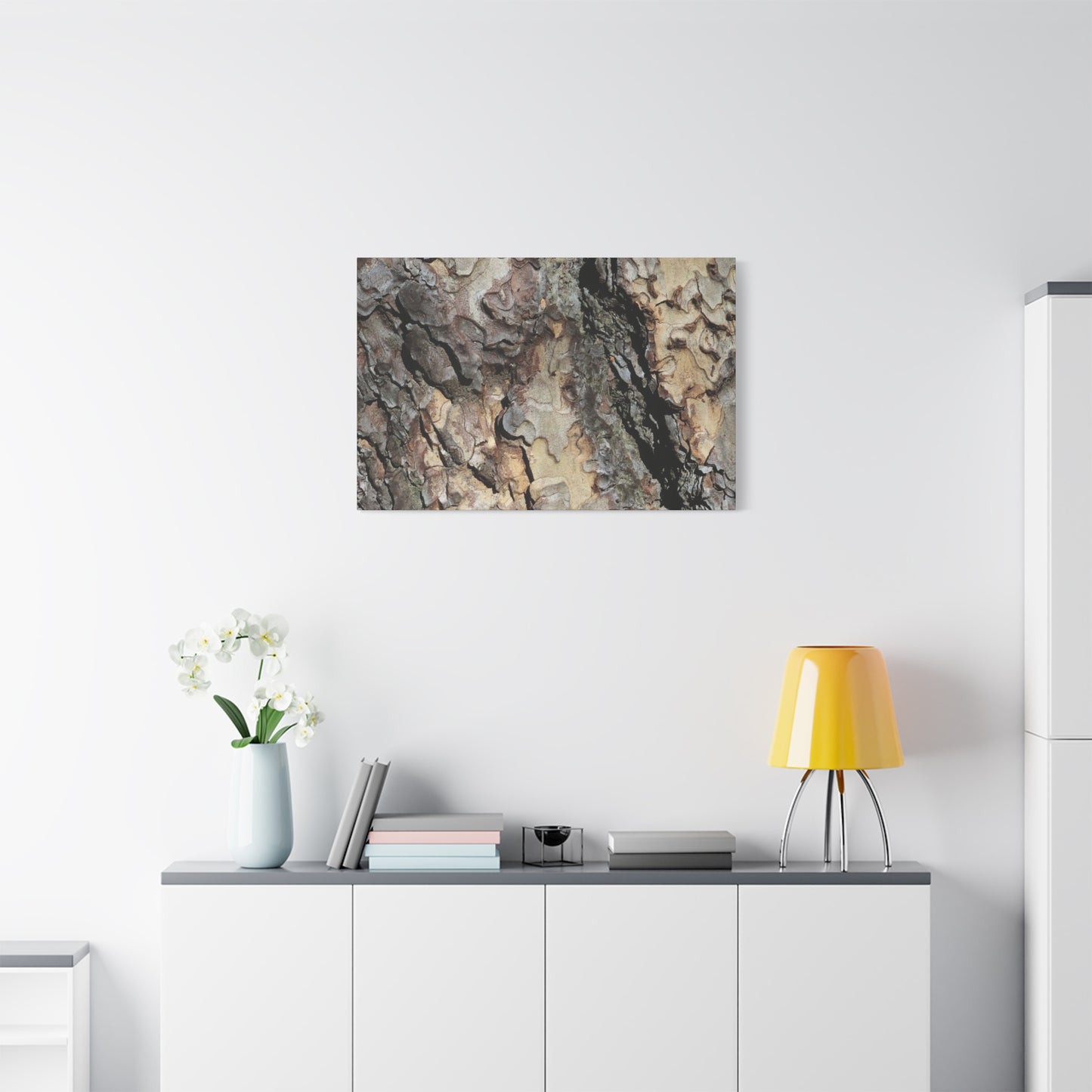 Wooden Labyrinth - Unique Frameless Canvas Wall Art - Art By Earth