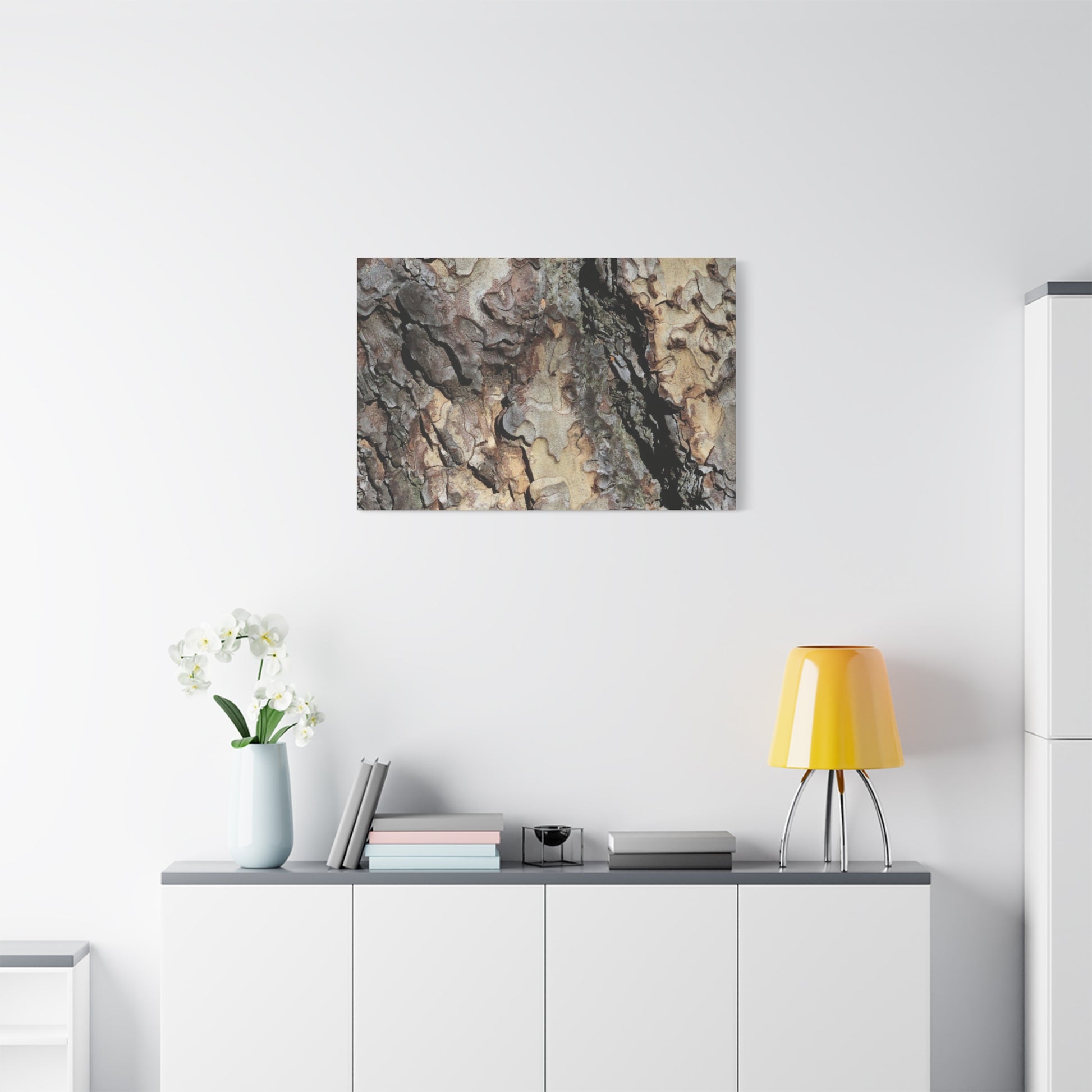 Wooden Labyrinth - Unique Frameless Canvas Wall Art - Art By Earth