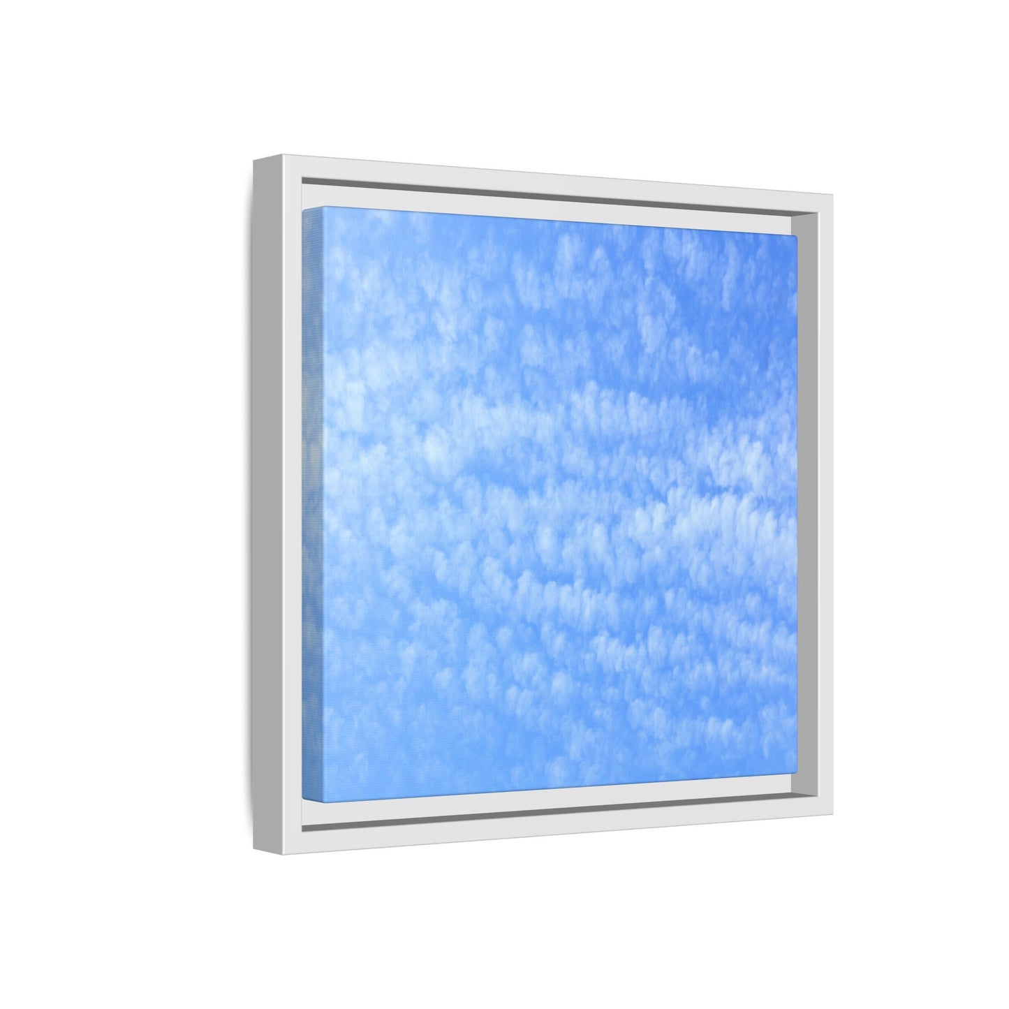 Wispy Blue Dreams - Unique Stretched Canvas Wall Art - Art By Earth