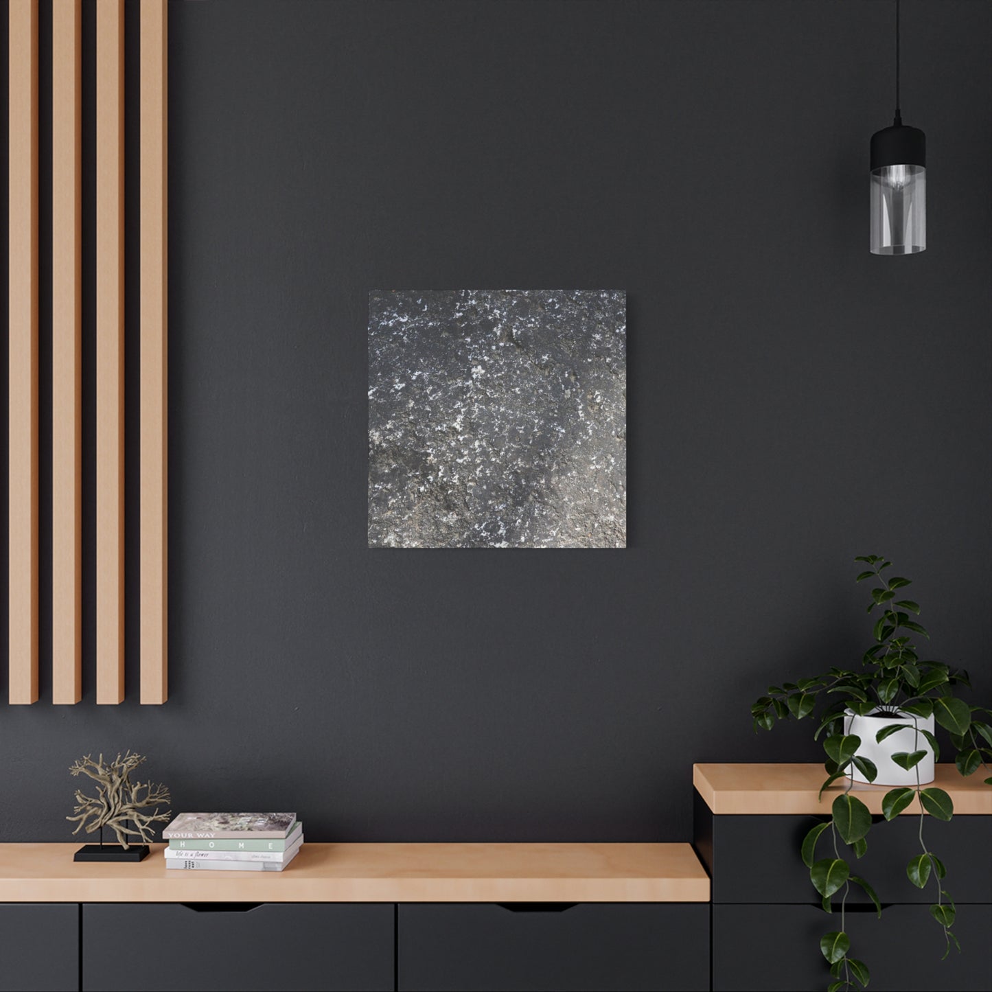 Cosmic Dust Fragments - Unique Frameless Canvas Wall Art - Art By Earth