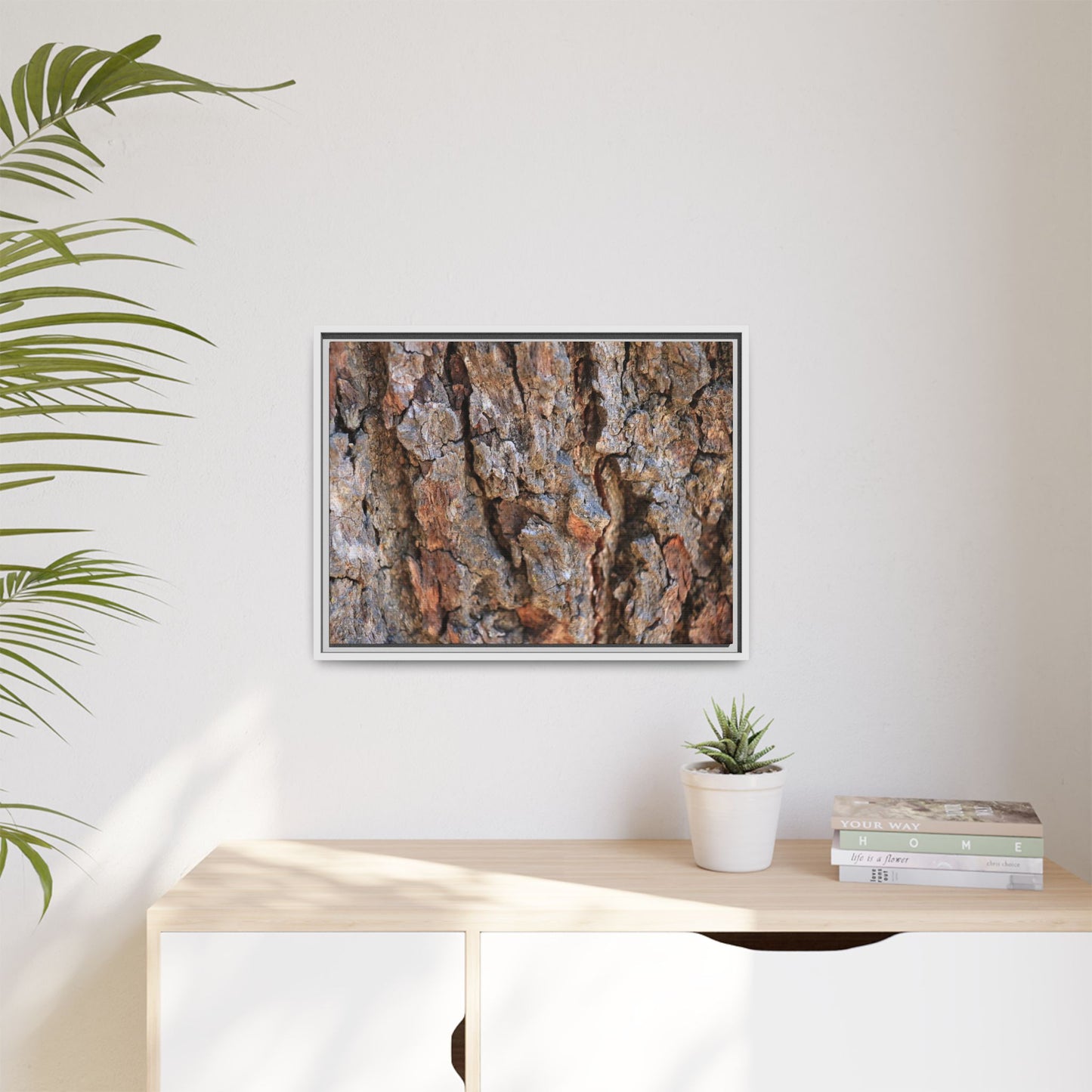 Craggy Textures - Unique Stretched Canvas Wall Art - Art By Earth