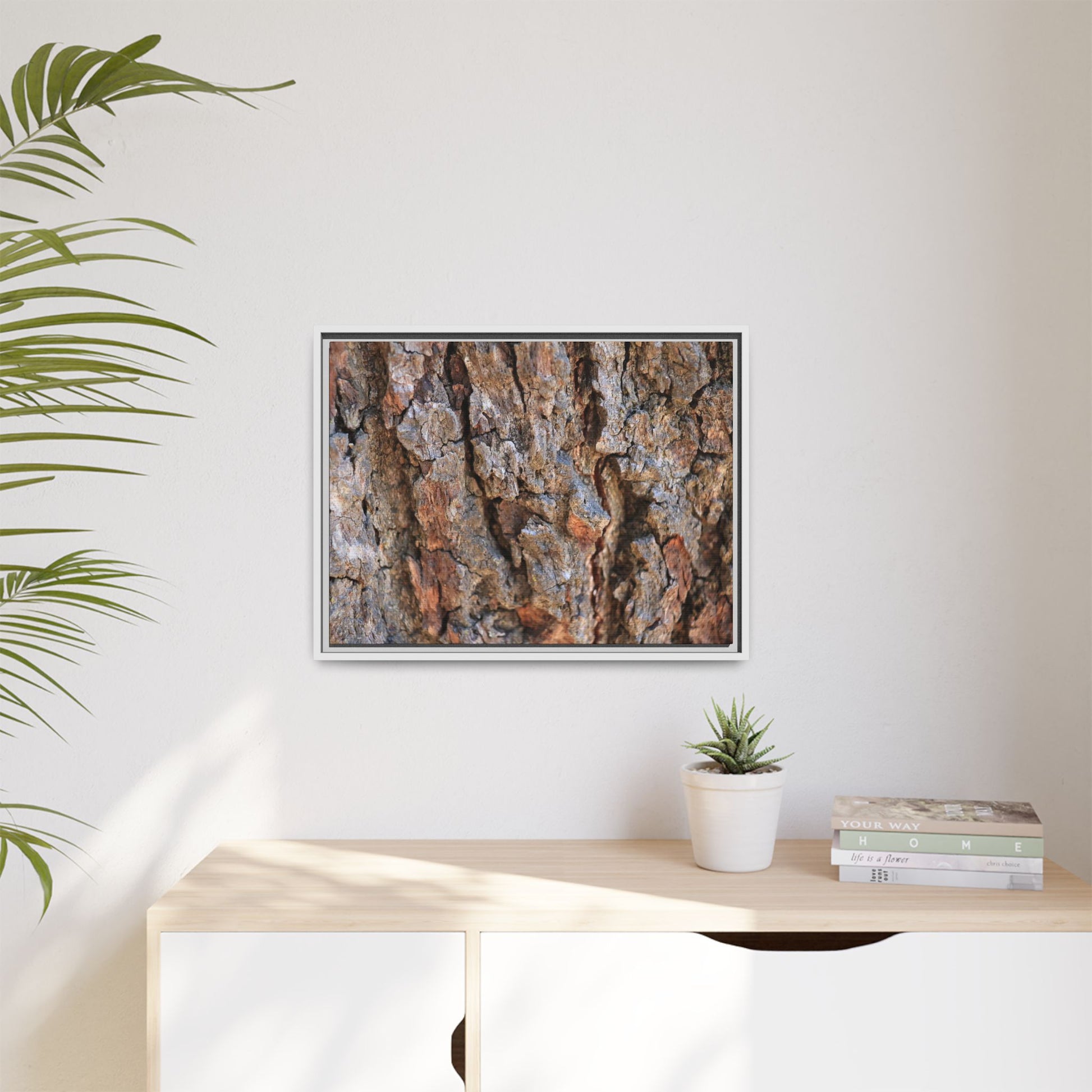 Craggy Textures - Unique Stretched Canvas Wall Art - Art By Earth