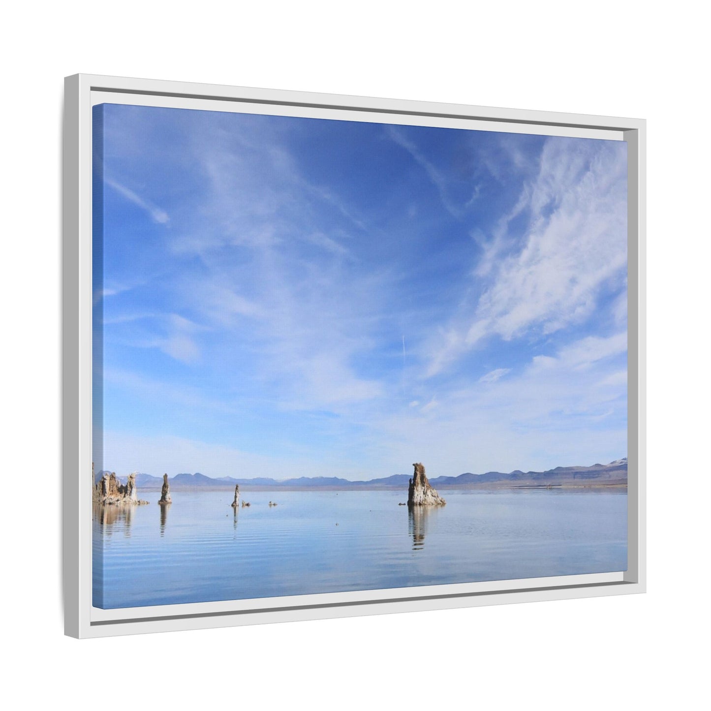 Whispers of Stillness - Unique Stretched Canvas Wall Art