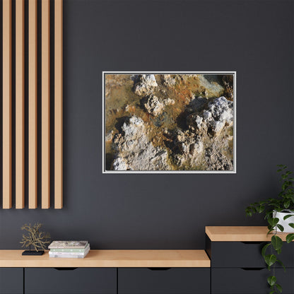 Textural Metamorphosis - Unique Stretched Canvas Wall Art