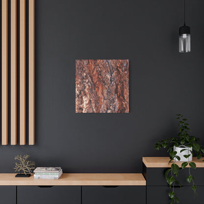 Rust and Ridges - Unique Frameless Canvas Wall Art