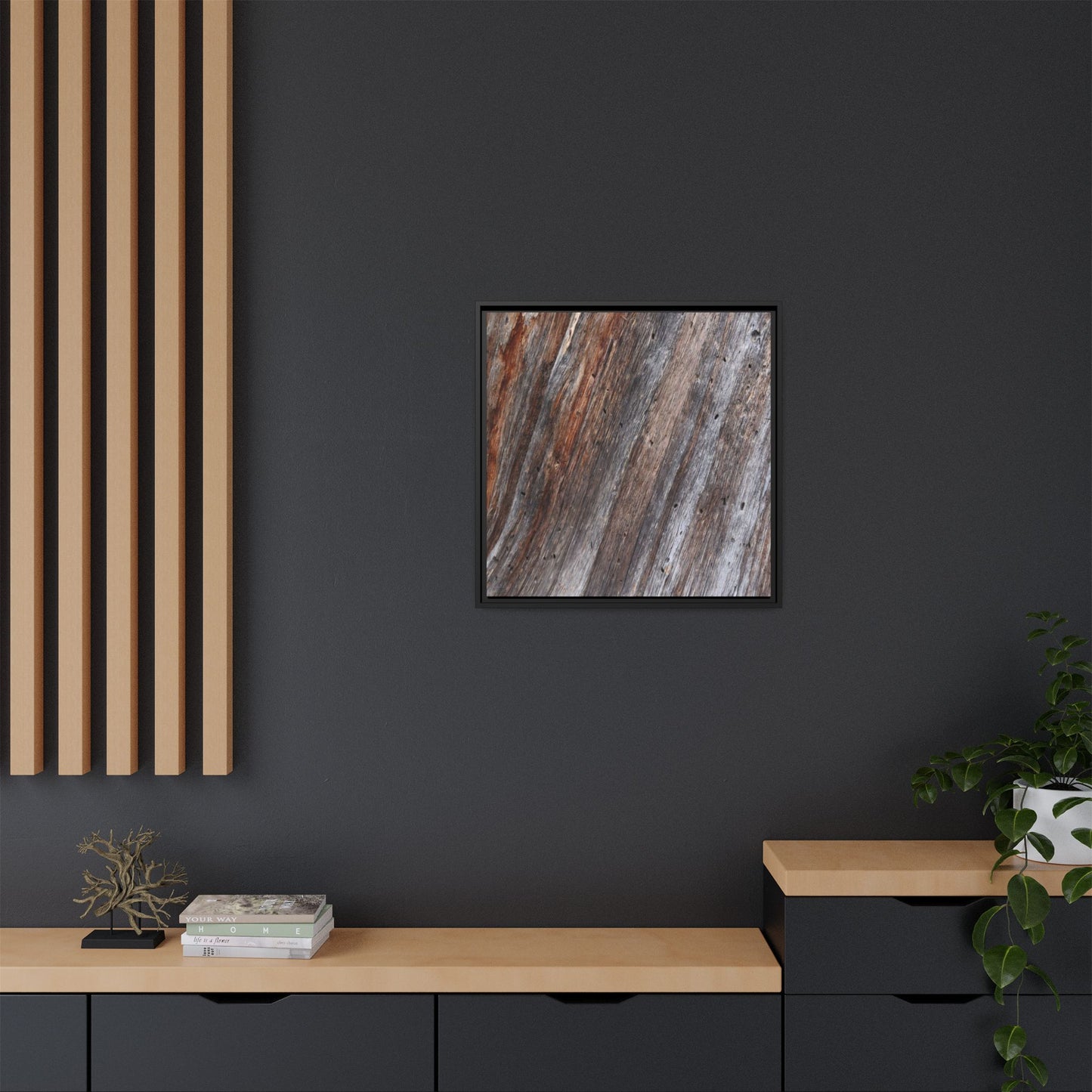 Rustic Floor - Unique Stretched Canvas Wall Art - Art By Earth