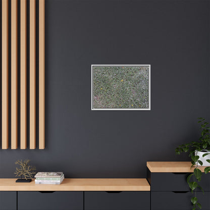 Grassy Texture - Unique Stretched Canvas Wall Art - Art By Earth