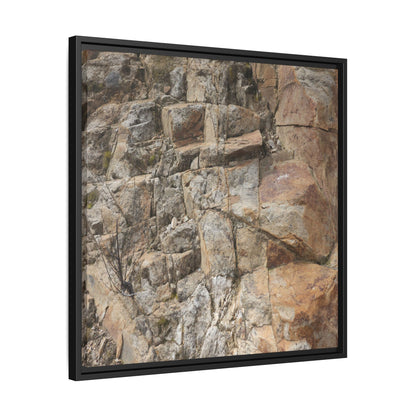 Sandstone Symphony - Unique Stretched Canvas Wall Art - Art By Earth