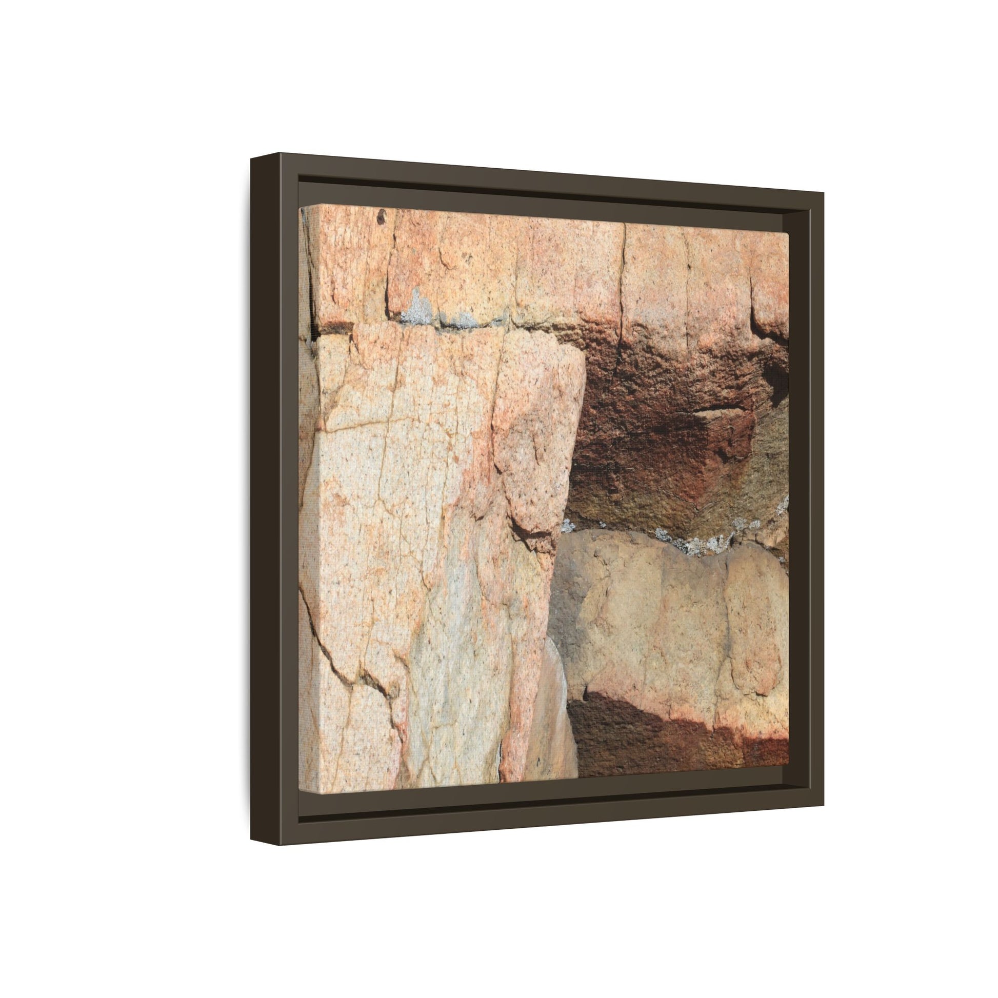 Fractured Stone - Unique Stretched Canvas Wall Art - Art By Earth