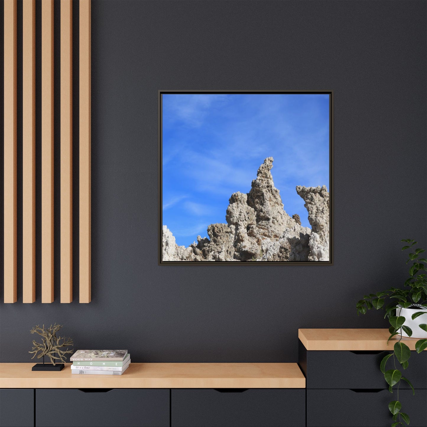 Echoes of Stone - Unique Stretched Canvas Wall Art