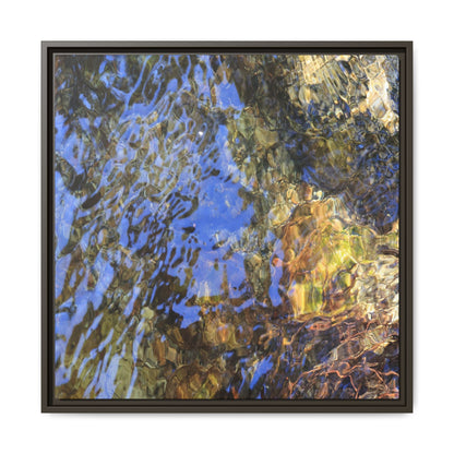 Watery Kaleidoscope - Unique Stretched Canvas Wall Art - Art By Earth