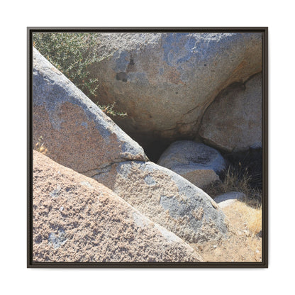 Boulder Shelter - Unique Stretched Canvas Wall Art