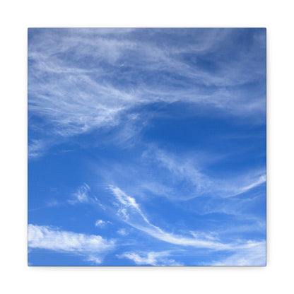 Sky's Ethereal Dance - Unique Frameless Canvas Wall Art - Art By Earth