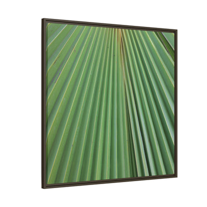 Verdant Veins - Unique Stretched Canvas Wall Art - Art By Earth