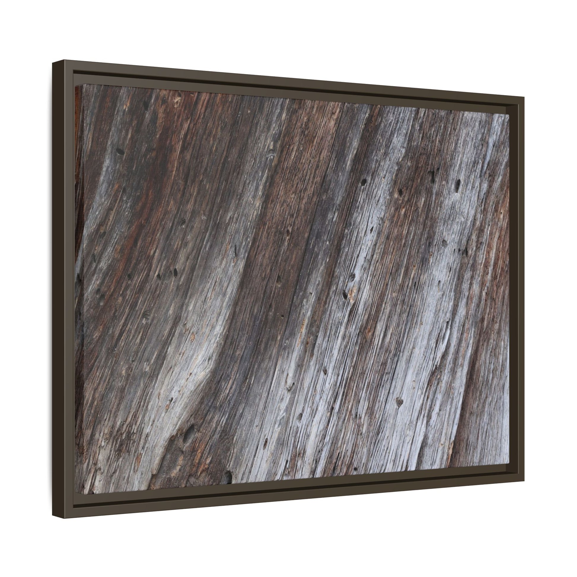 Aged Timber Texture - Unique Stretched Canvas Wall Art - Art By Earth