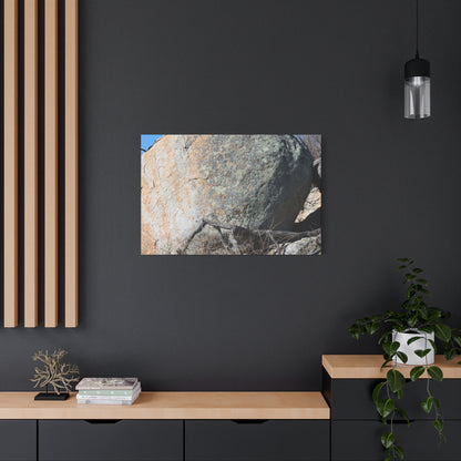 Boulder's Solitude - Unique Stretched Canvas Wall Art - Art By Earth