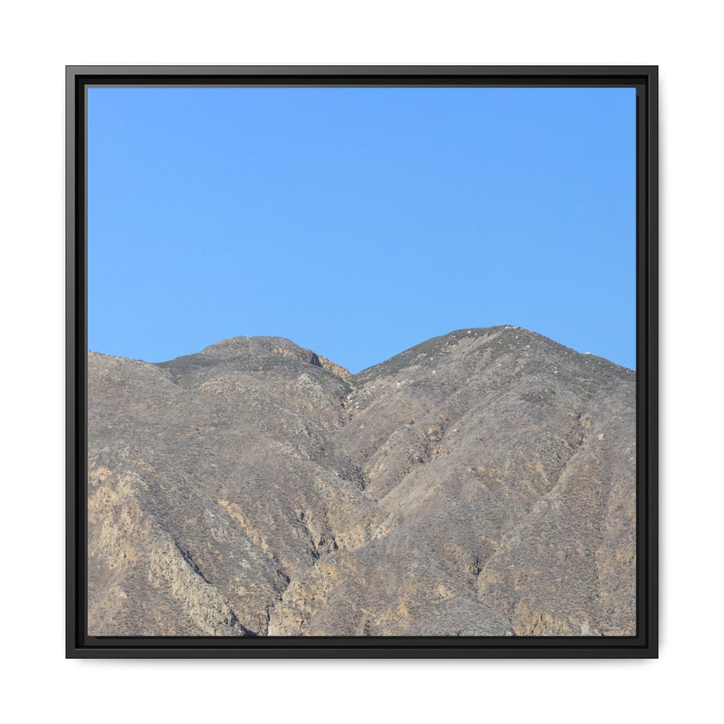 Arid Mountain Breath - Unique Stretched Canvas Wall Art - Art By Earth