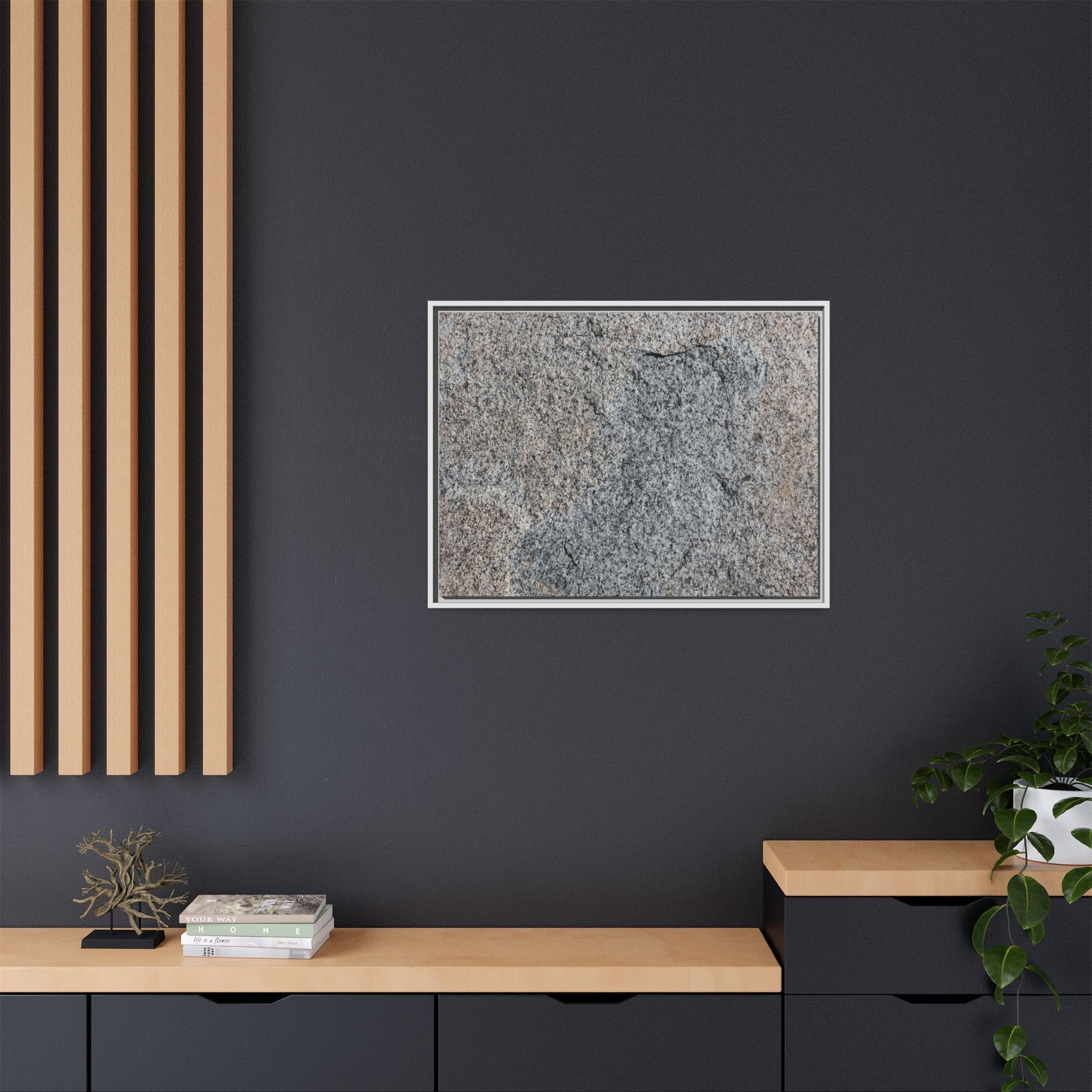 Stone Symphony - Unique Stretched Canvas Wall Art - Art By Earth