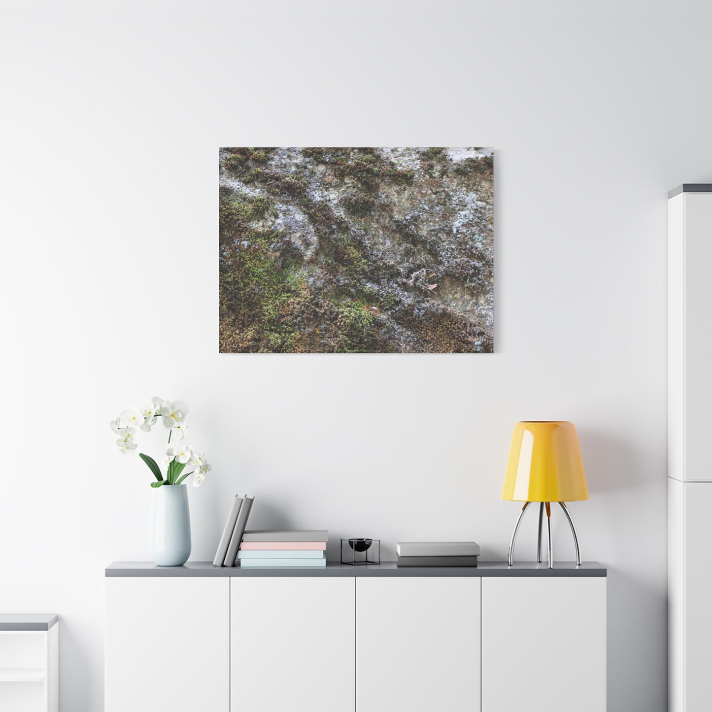 Moss Tapestry - Unique Frameless Canvas Wall Art - Art By Earth