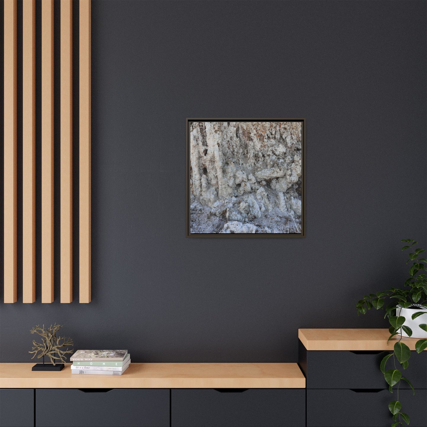 Geological Fragments - Unique Stretched Canvas Wall Art