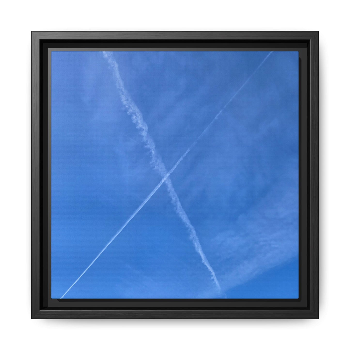 Sky Crossroads - Unique Stretched Canvas Wall Art - Art By Earth