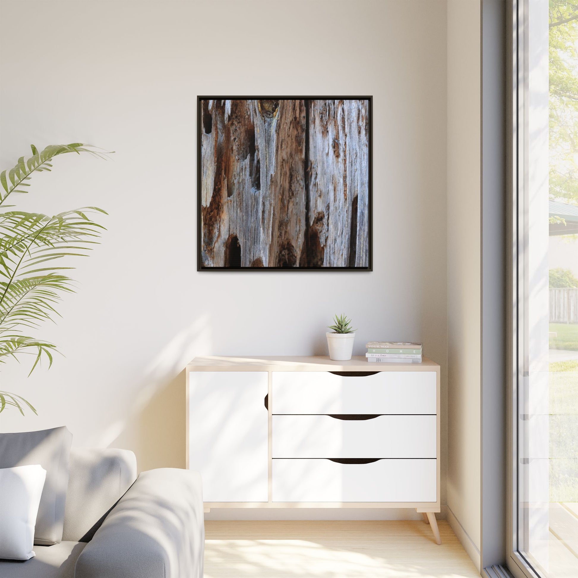 Decaying Splendor - Unique Stretched Canvas Wall Art - Art By Earth