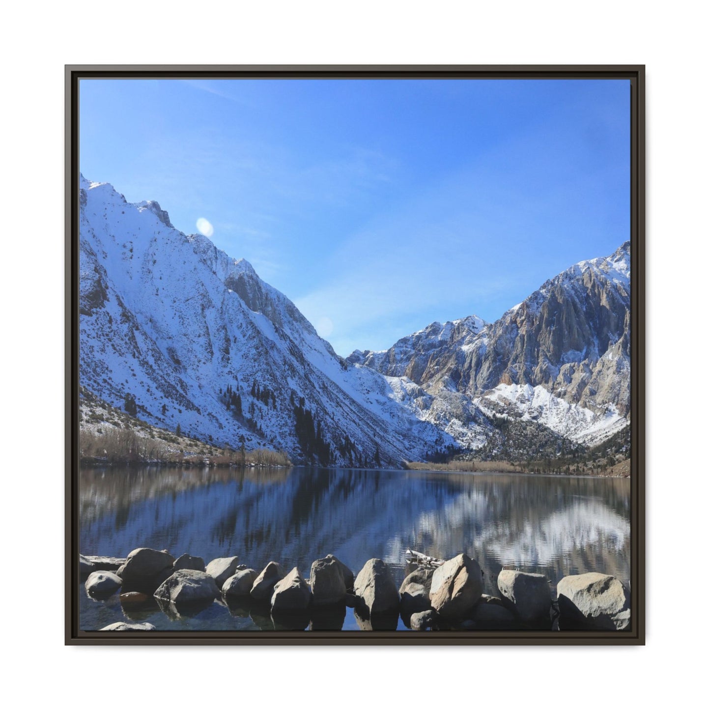 Stones of Serenity - Unique Stretched Canvas Wall Art